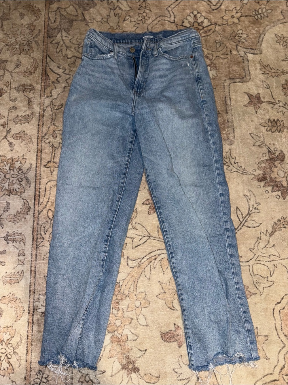 Old Navy Light Blue Straight Leg Jeans